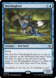 Mockingbird · 61 · Bloomburrow · Foil