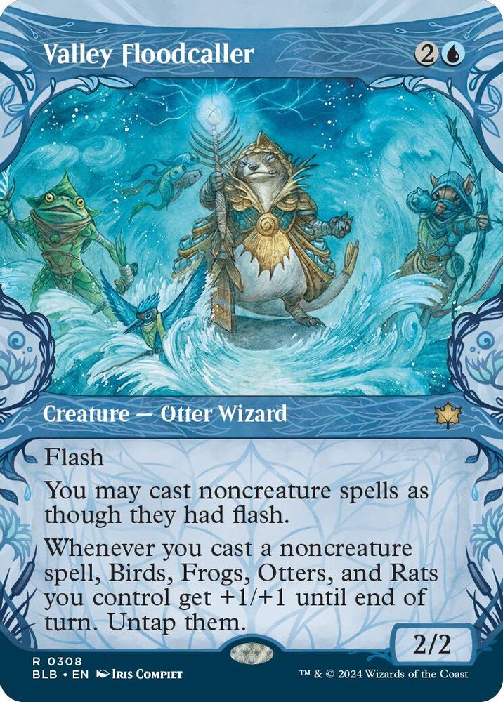 Valley Floodcaller (Showcase) · 308 · TBLB · Foil