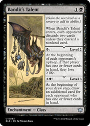 Bandit's Talent · 83 · Bloomburrow · Non-foil