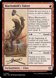 Blacksmith's Talent · 125 · Bloomburrow · Non-foil