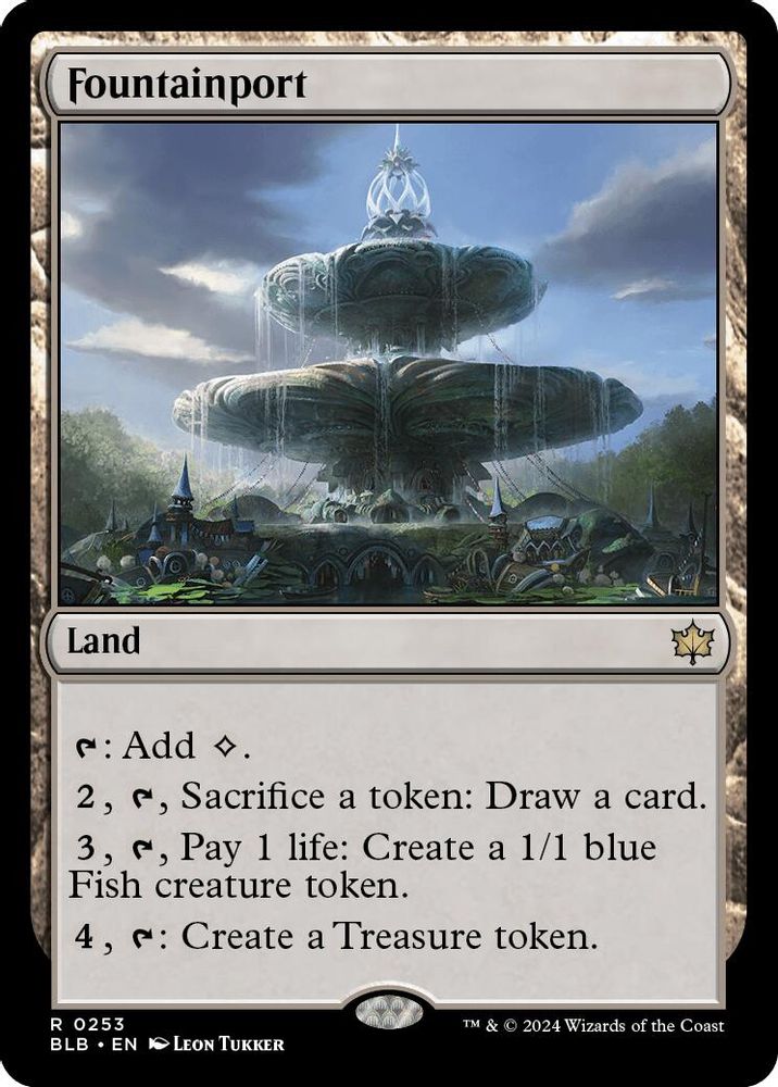Fountainport · 253 · Bloomburrow · Non-foil