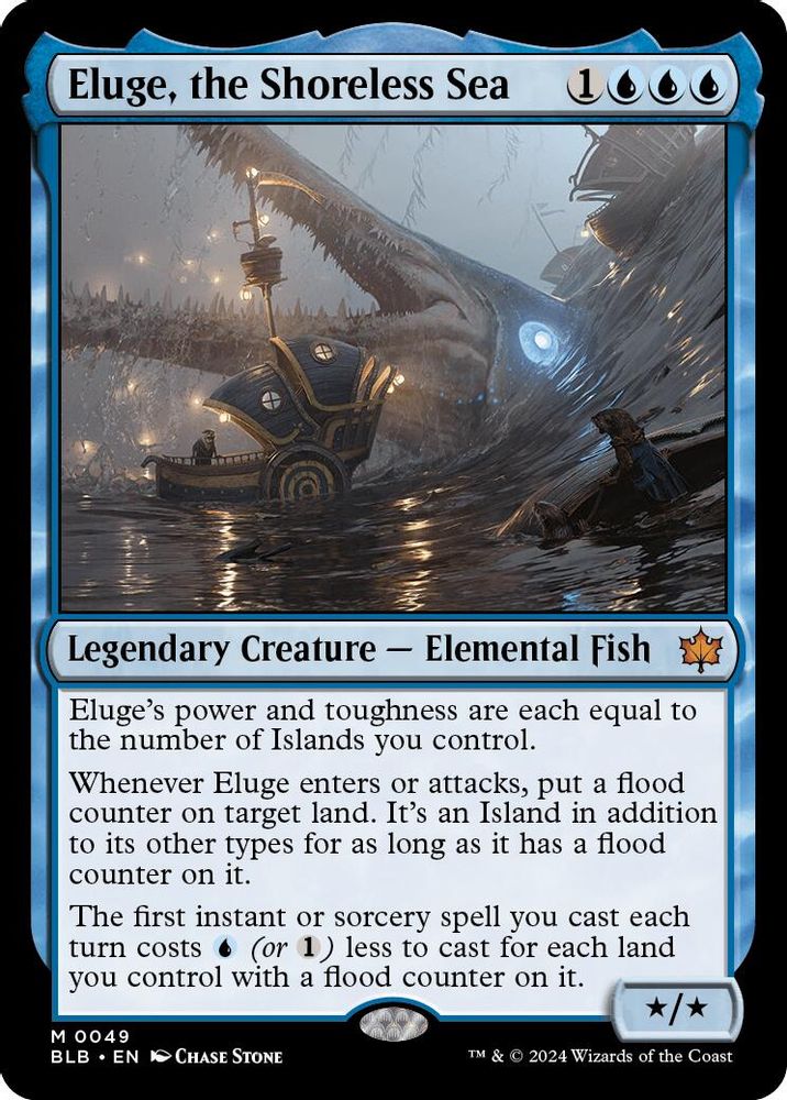 Eluge, the Shoreless Sea · 49 · Bloomburrow · Non-foil