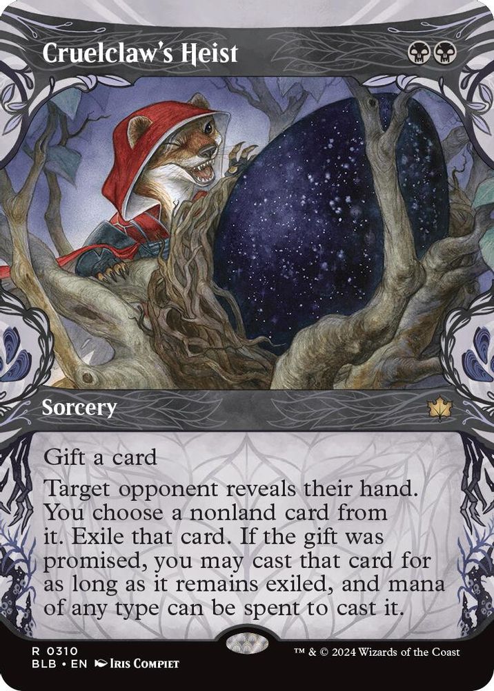 Cruelclaw's Heist (Showcase) · 310 · Bloomburrow · Foil