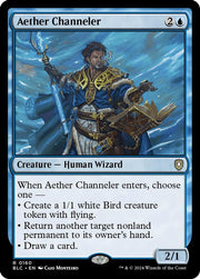 Aether Channeler · 160 · Commander: Bloomburrow · Non-foil
