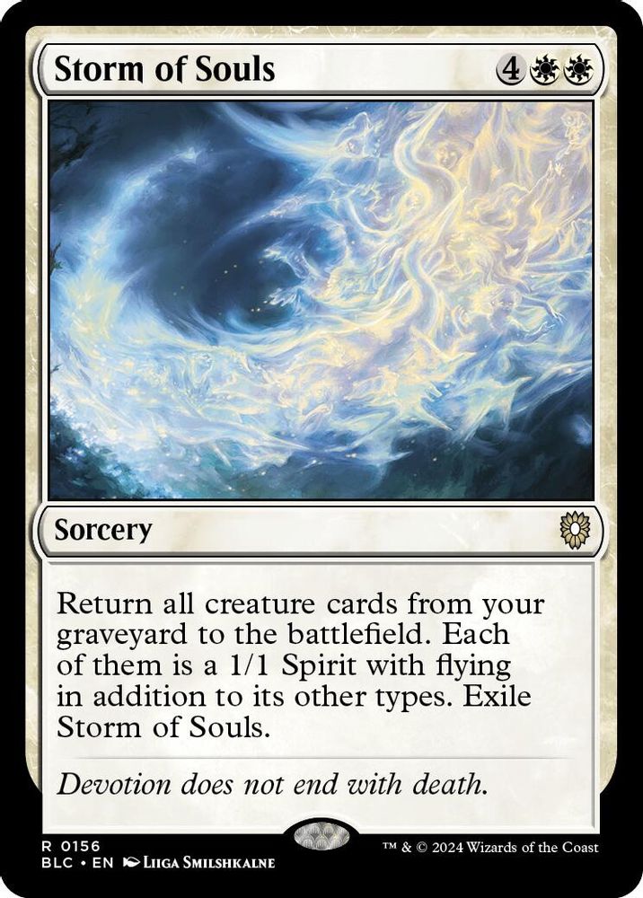 Storm of Souls · 156 · Commander: Bloomburrow · Non-foil