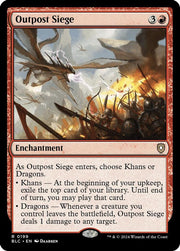 Outpost Siege · 199 · Commander: Bloomburrow · Non-foil