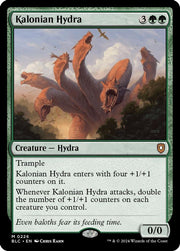Kalonian Hydra · 226 · Commander: Bloomburrow · Non-foil