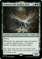 Arasta of the Endless Web · 205 · Commander: Bloomburrow · Non-foil