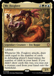 Mr. Foxglove · 6 · Commander: Bloomburrow · Foil