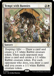 Tempt with Bunnies · 13 · Commander: Bloomburrow · Non-foil