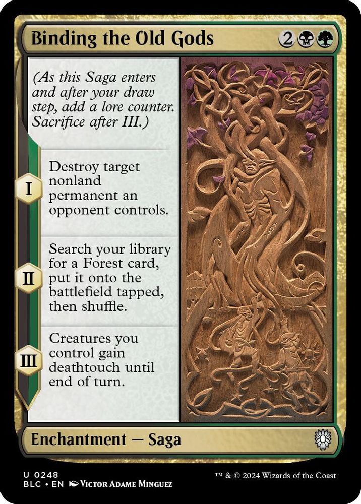 Binding the Old Gods · 248 · Commander: Bloomburrow · Non-foil