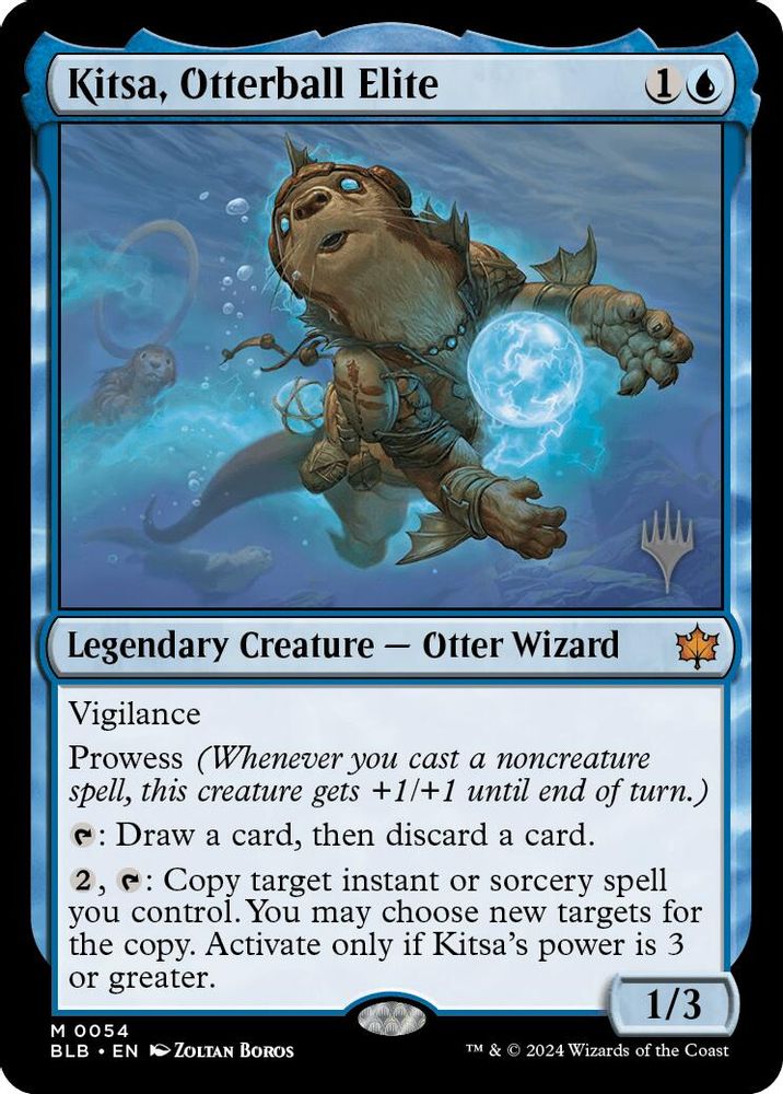 Kitsa, Otterball Elite · 54 · PBLB · Non-foil