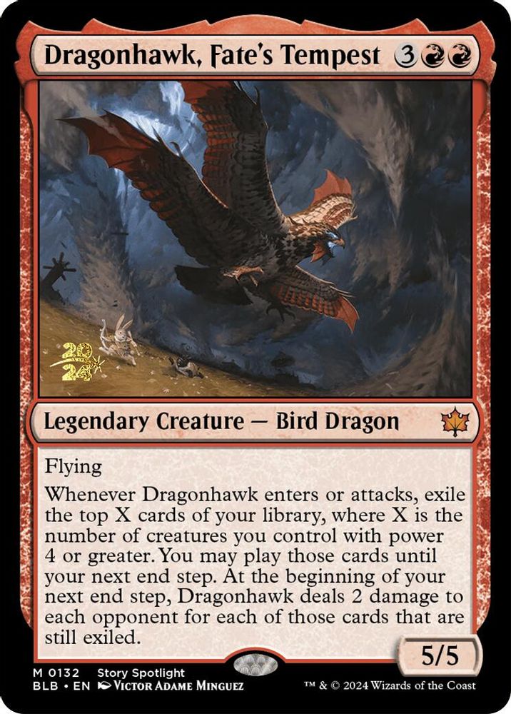 Dragonhawk, Fate's Tempest · 132 · PIKO · Foil