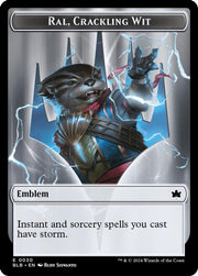Emblem - Ral, Crackling Wit · 30 · TBLB · Non-foil