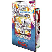 Cardfight Vanguard Divinez - Special Series 04 - Stardust Blade Deck - Colorful trading card game deck box featuring dynamic white and red armored warrior artwork with yellow energy effects,.