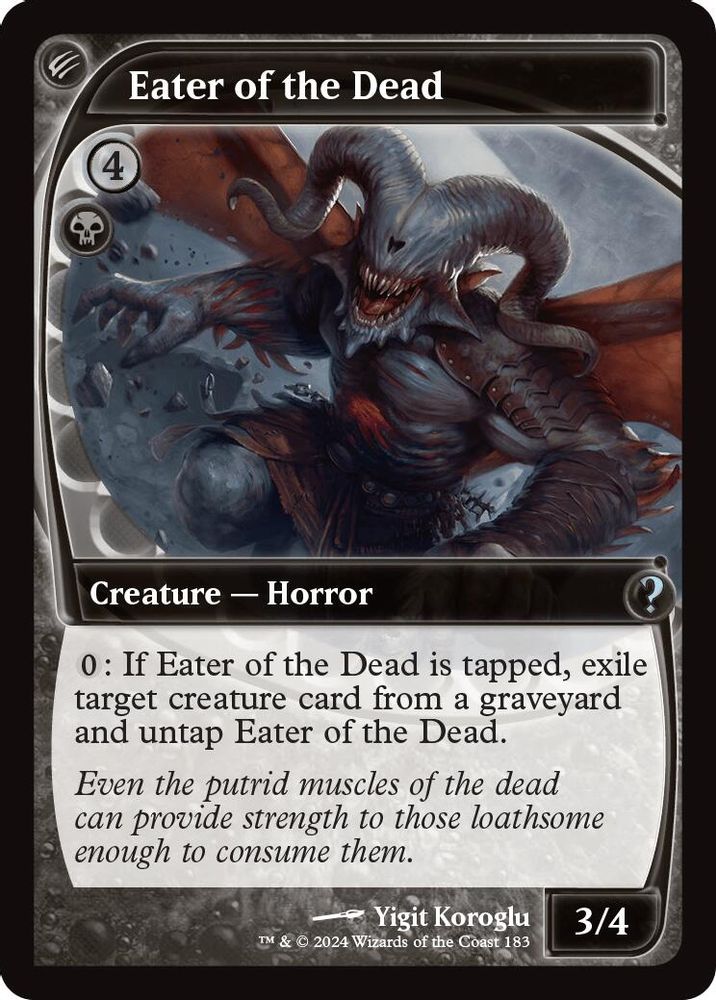 Eater of the Dead (Future Sight) · 183 · Mystery Booster 2 · Non-foil