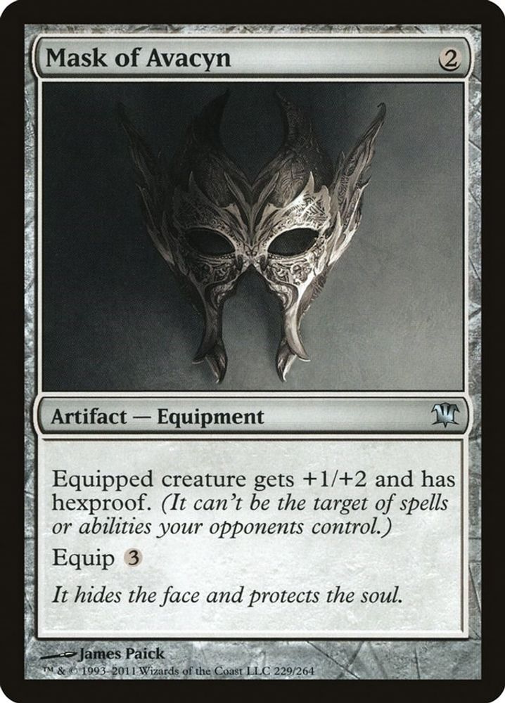 Mask of Avacyn · 229 · ISD · Non-foil