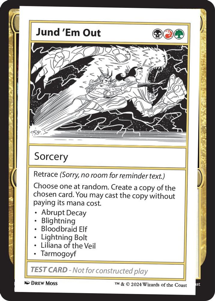 Jund 'Em Out · Mystery Booster 2 Playtest Cards · Non-foil
