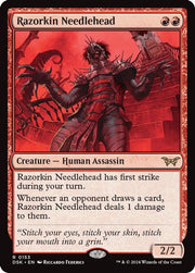 Razorkin Needlehead · 153 · Duskmourn: House of Horror · Non-foil