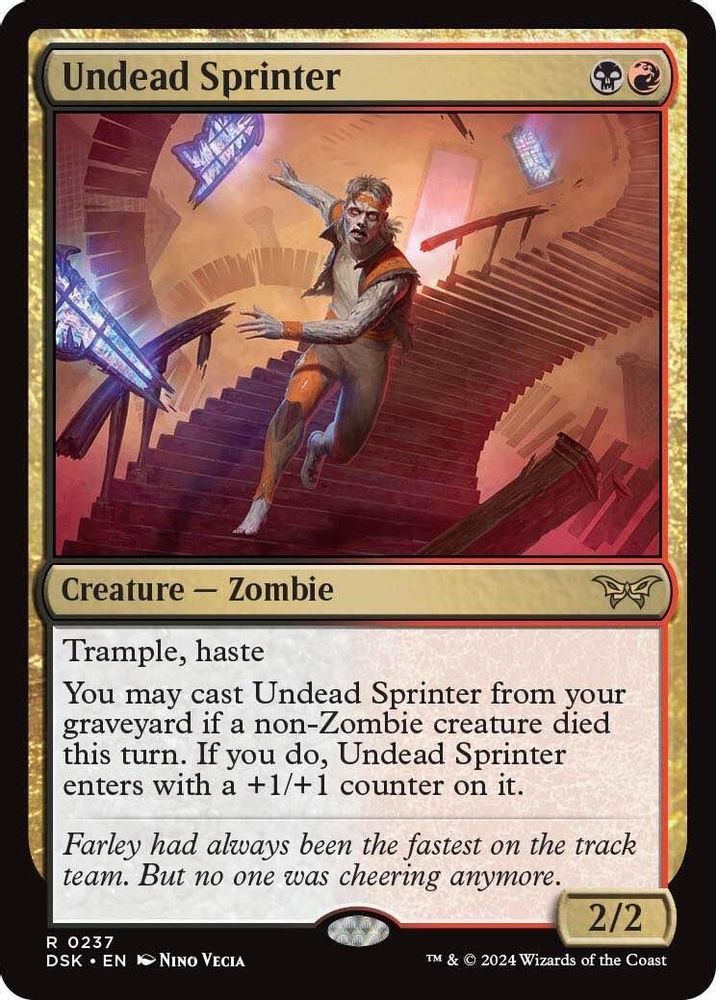 Undead Sprinter · 237 · Duskmourn: House of Horror · Non-foil
