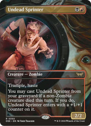 Undead Sprinter (Borderless) · 350 · Duskmourn: House of Horror · Non-foil