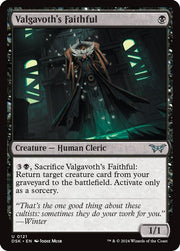 Valgavoth's Faithful · 121 · Duskmourn: House of Horror · Non-foil