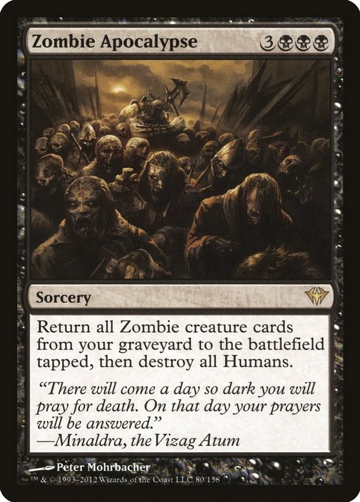 Zombie Apocalypse · 80 · Dark Ascension · Non-foil