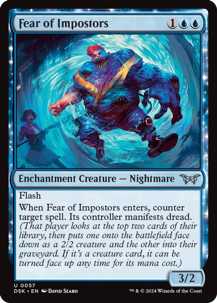 Fear of Impostors · 57 · Duskmourn: House of Horror · Non-foil