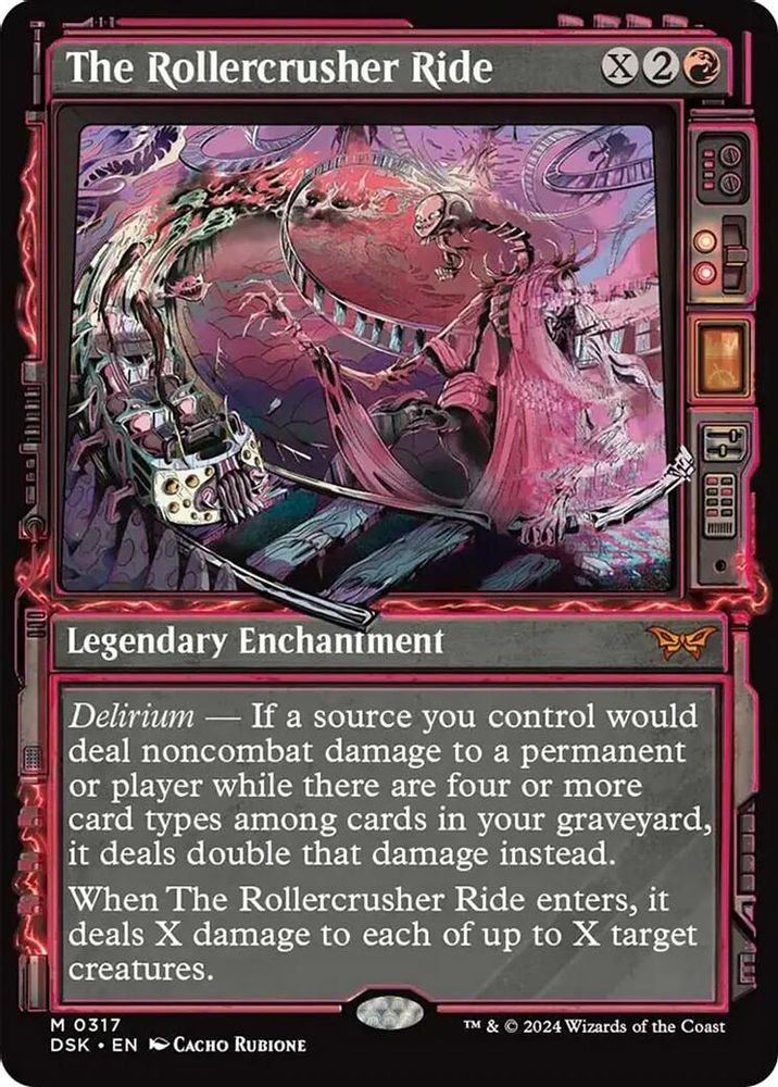 The Rollercrusher Ride (Showcase) · 317 · Duskmourn: House of Horror · Non-foil