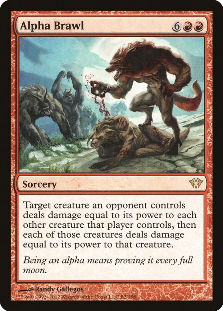 Alpha Brawl · 82 · Dark Ascension · Non-foil