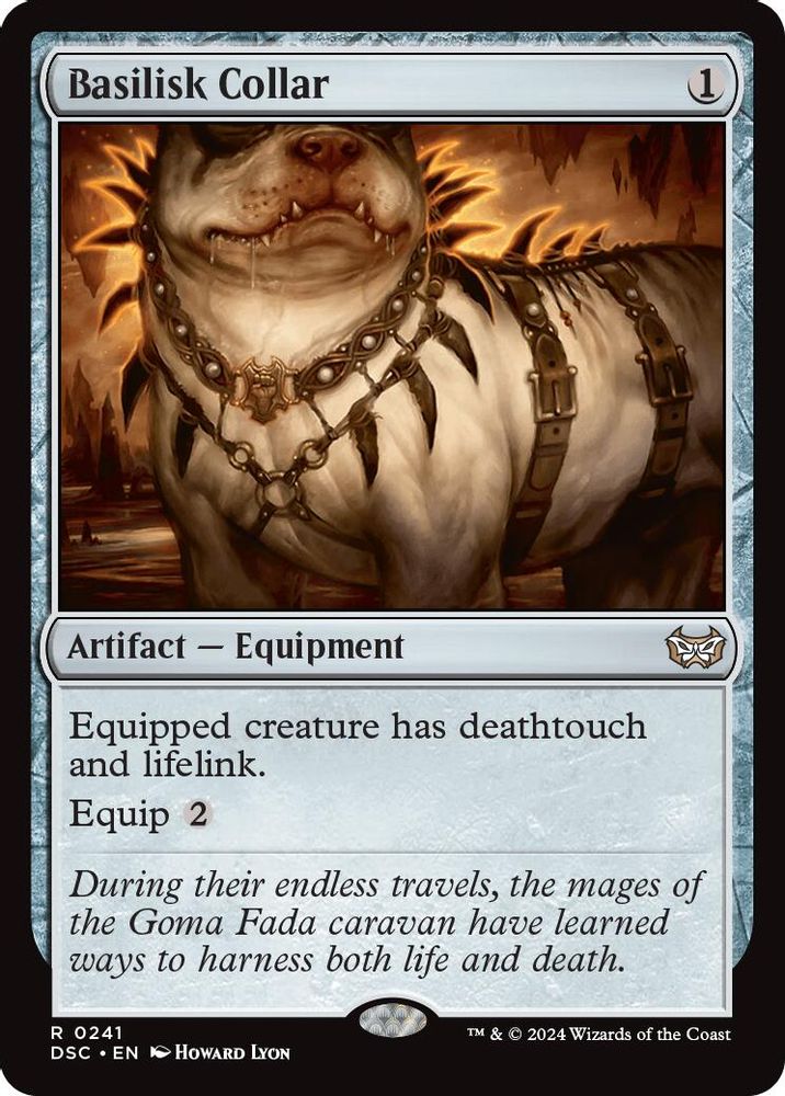Basilisk Collar · 241 · Commander: Duskmourn: House of Horror · Non-foil