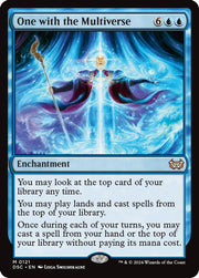 One with the Multiverse · 121 · Commander: Duskmourn: House of Horror · Non-foil