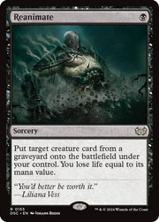 Reanimate · 155 · DSC · Non-foil
