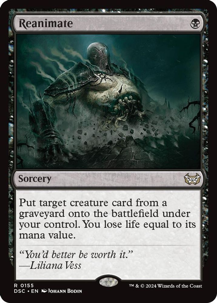 Reanimate · 155 · DSC · Non-foil