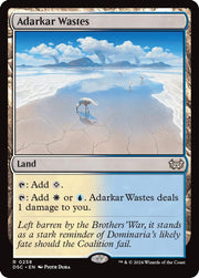 Adarkar Wastes · 258 · Commander: Duskmourn: House of Horror · Non-foil