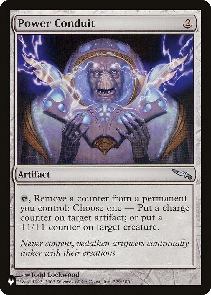 Power Conduit · 229/306 · PLST · Non-foil