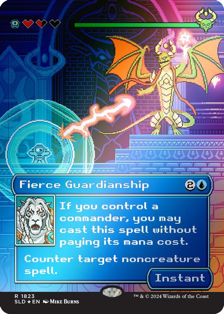 Fierce Guardianship · 1823 · SLD · Rainbow Foil