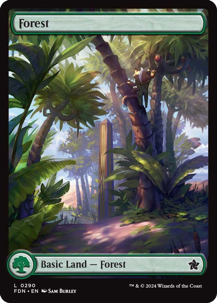 Forest (0290) · 290 · Foundations · Foil