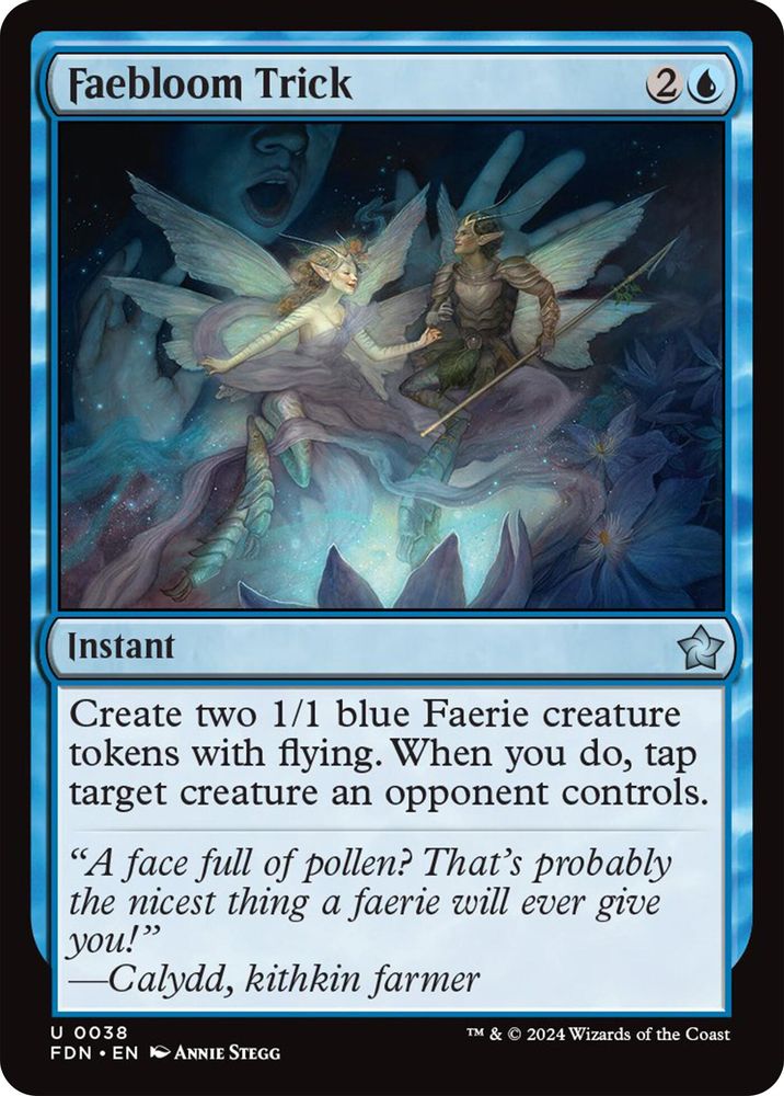 Faebloom Trick · 38 · Foundations · Non-foil