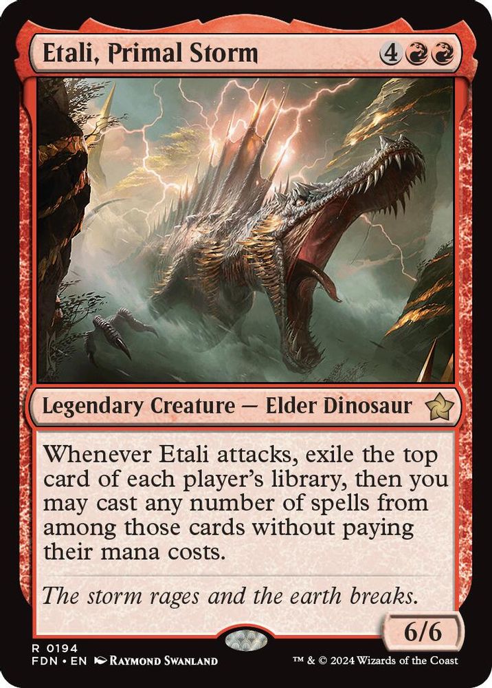 Etali, Primal Storm · 194 · Foundations · Non-foil