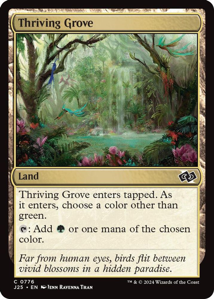 Thriving Grove · 776 · J25 · Non-foil