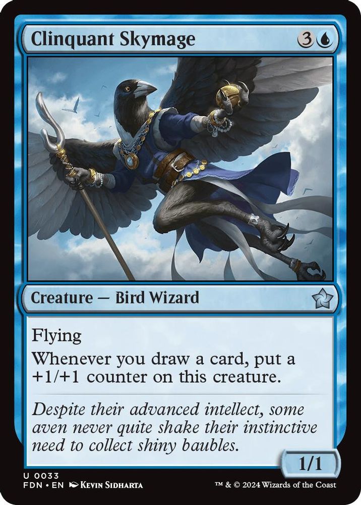 Clinquant Skymage · 33 · Foundations · Non-foil