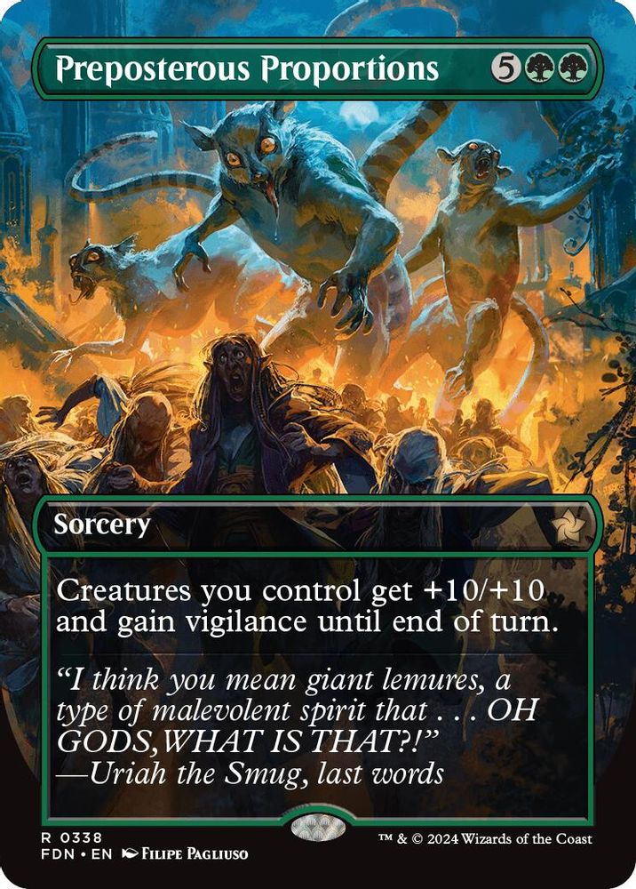 Preposterous Proportions (Borderless) · 338 · Foundations · Non-foil