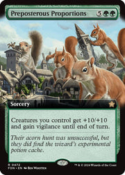 Preposterous Proportions (Extended Art) · 472 · Foundations · Non-foil