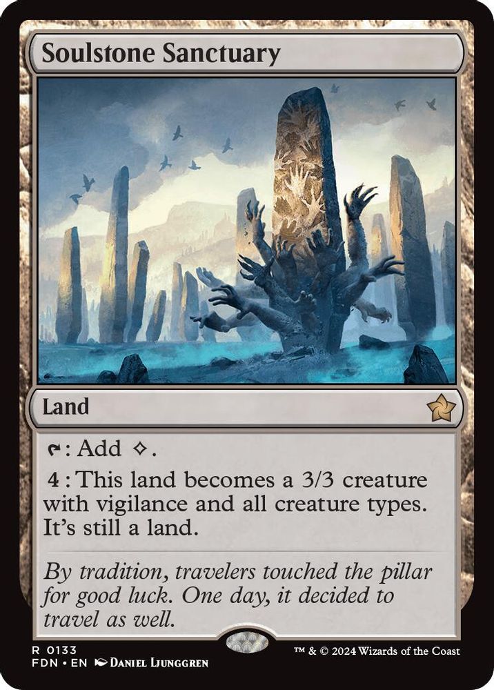 Soulstone Sanctuary · 133 · Foundations · Non-foil