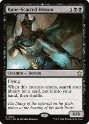 Rune-Scarred Demon · 184 · Foundations · Non-foil