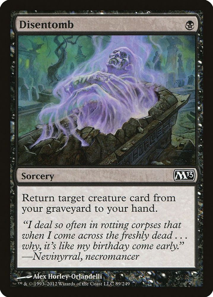 Disentomb · 89 · M13 · Non-foil