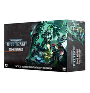 Warhammer 40,000 - Kill Team - Tomb World - Warhammer 40,000 Kill Team Tomb World box featuring dark sci-fi artwork with armored warriors and eerie green lighting.