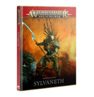 Warhammer Age of Sigmar - Sylvaneth - Order Battletome (PREORDER) - Warhammer Age of Sigmar Sylvaneth Order Battletome book with fantasy tree warrior cover art in fiery background.