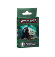 Warhammer Underworlds - Nexus of Power Rivals Deck (PREORDER) - Green Warhammer Underworlds Nexus of Power Rivals Deck box with fantasy chest artwork and bold logo text.